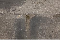 Photo Textures of Asphalt Damaged